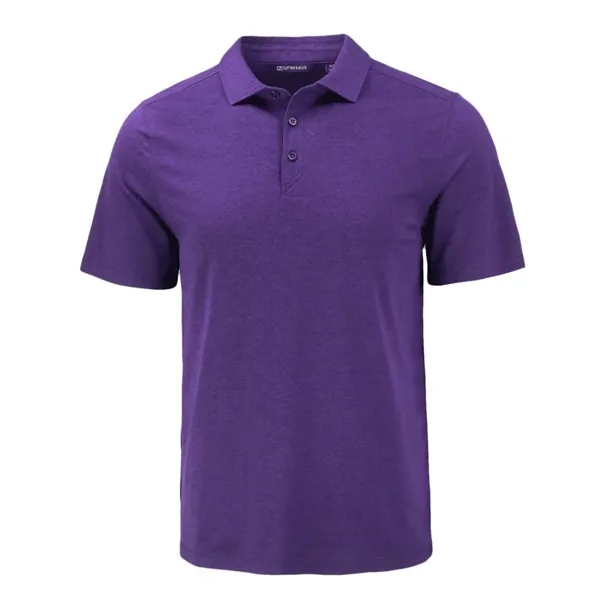 Cutter & Buck Coastline Epic Comfort Eco Recycled Mens Polo - Cutter & Buck Coastline Epic Comfort Eco Recycled Mens Polo - Image 14 of 35