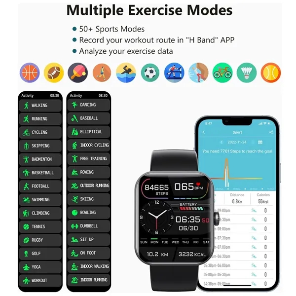 Smart Watch Fitness Tracker FDA Approved - Smart Watch Fitness Tracker FDA Approved - Image 3 of 5