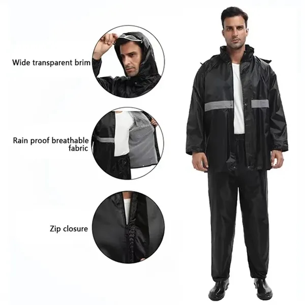 Heavy Duty Waterproof Rain Suit - Heavy Duty Waterproof Rain Suit - Image 1 of 4