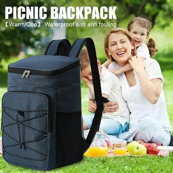 Insulated Cooler Backpack - Insulated Cooler Backpack - Image 4 of 5