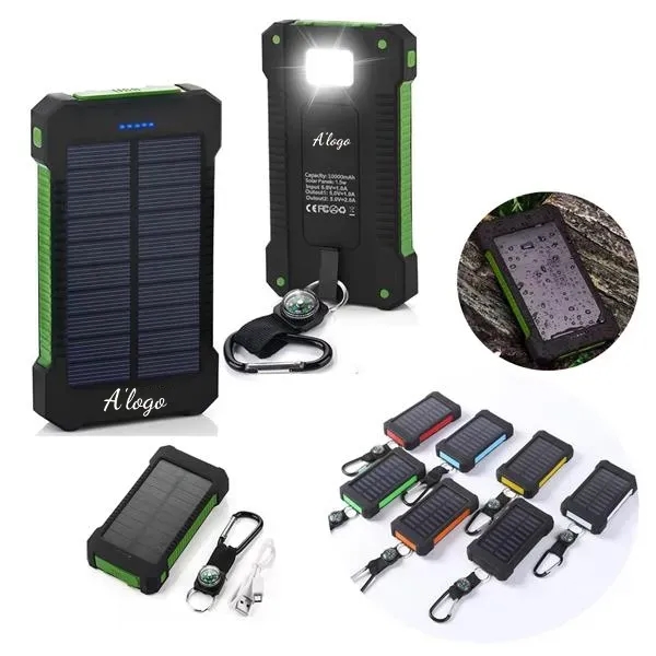 Multifunction Solar Power Bank - Multifunction Solar Power Bank - Image 0 of 4