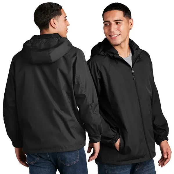 Sport-Tek® Hooded Raglan Jacket - Sport-Tek® Hooded Raglan Jacket - Image 1 of 7