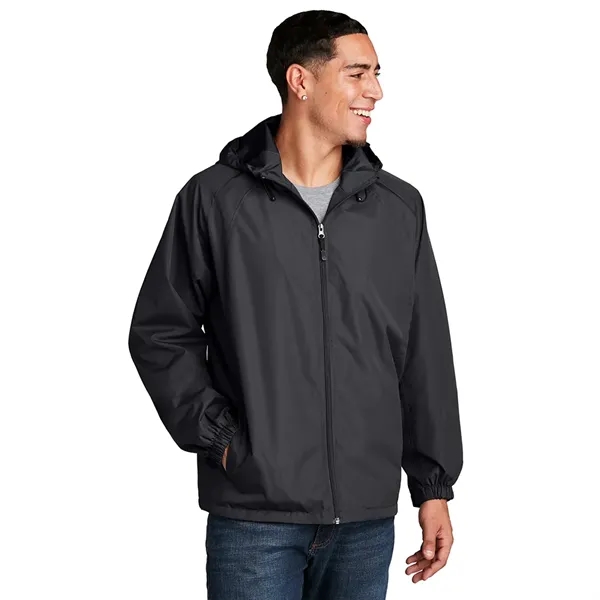 Sport-Tek® Hooded Raglan Jacket - Sport-Tek® Hooded Raglan Jacket - Image 3 of 7