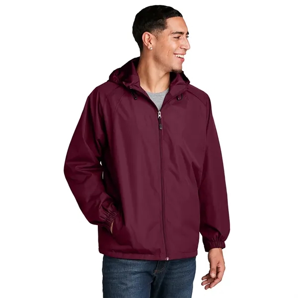 Sport-Tek® Hooded Raglan Jacket - Sport-Tek® Hooded Raglan Jacket - Image 4 of 7