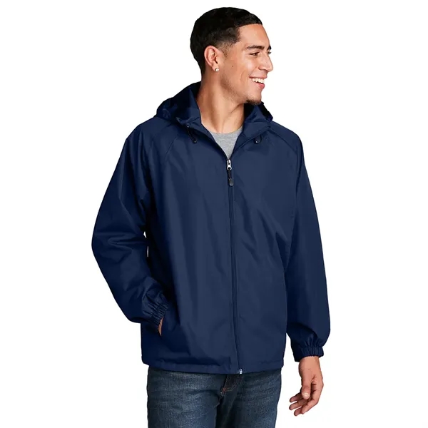 Sport-Tek® Hooded Raglan Jacket - Sport-Tek® Hooded Raglan Jacket - Image 5 of 7