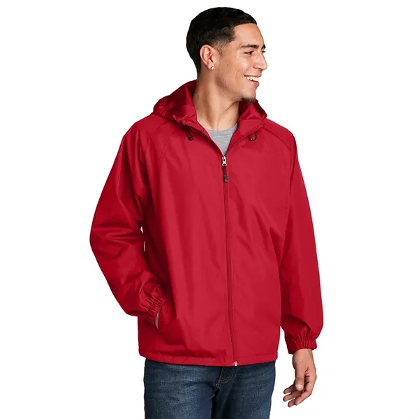 Sport-Tek® Hooded Raglan Jacket - Sport-Tek® Hooded Raglan Jacket - Image 6 of 7