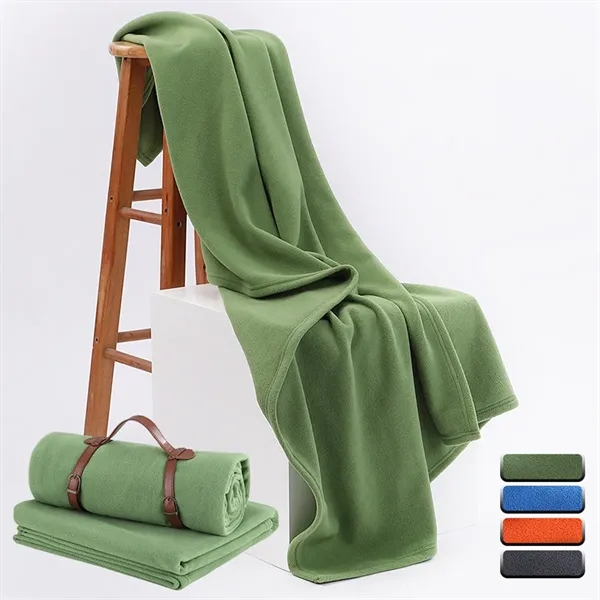 Color Soft Polar Fleece Throw Blankets for Couch Office Home - Color Soft Polar Fleece Throw Blankets for Couch Office Home - Image 3 of 5