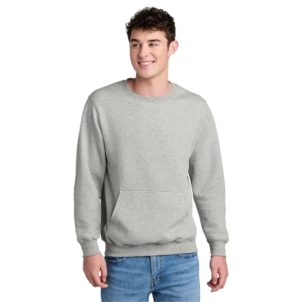 Port & Company Core Fleece Crewneck Pocket Sweatshirt - Port & Company Core Fleece Crewneck Pocket Sweatshirt - Image 14 of 39