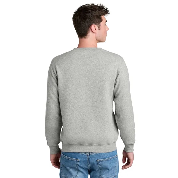 Port & Company Core Fleece Crewneck Pocket Sweatshirt - Port & Company Core Fleece Crewneck Pocket Sweatshirt - Image 15 of 39