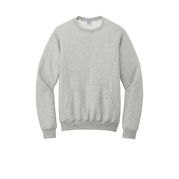 Port & Company Core Fleece Crewneck Pocket Sweatshirt - Port & Company Core Fleece Crewneck Pocket Sweatshirt - Image 17 of 39