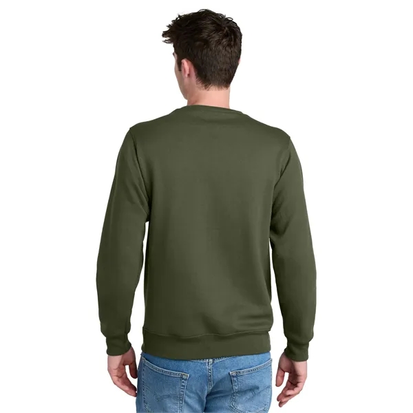 Port & Company Core Fleece Crewneck Pocket Sweatshirt - Port & Company Core Fleece Crewneck Pocket Sweatshirt - Image 20 of 39