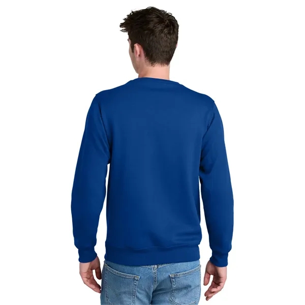 Port & Company Core Fleece Crewneck Pocket Sweatshirt - Port & Company Core Fleece Crewneck Pocket Sweatshirt - Image 30 of 39