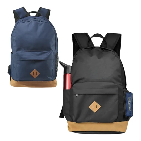 Laptop Backpack with Mesh Pocket - Laptop Backpack with Mesh Pocket - Image 4 of 4
