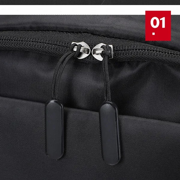 15.6 Inch Travel Business USB Laptop Backpack Bags Daypack - 15.6 Inch Travel Business USB Laptop Backpack Bags Daypack - Image 3 of 9