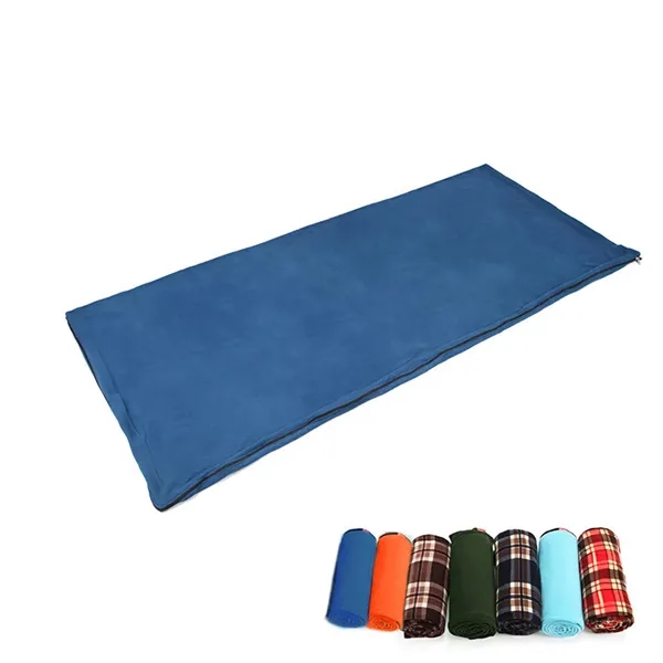 Camping Sleep Sack Travel Sheet With Zipper - Camping Sleep Sack Travel Sheet With Zipper - Image 0 of 4