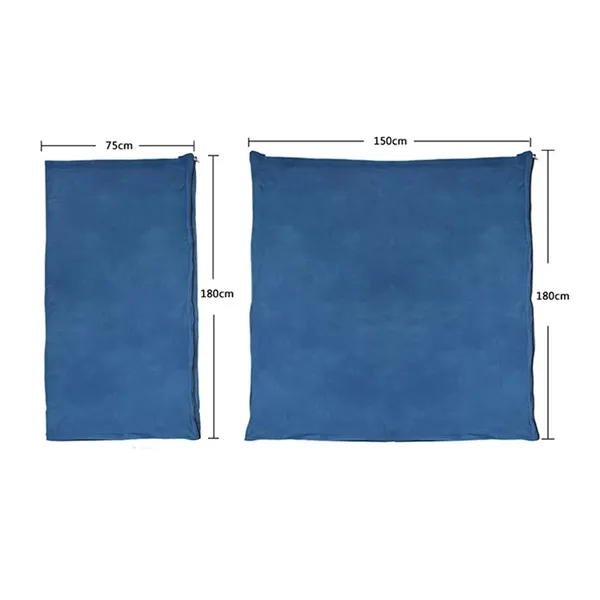 Camping Sleep Sack Travel Sheet With Zipper - Camping Sleep Sack Travel Sheet With Zipper - Image 2 of 4