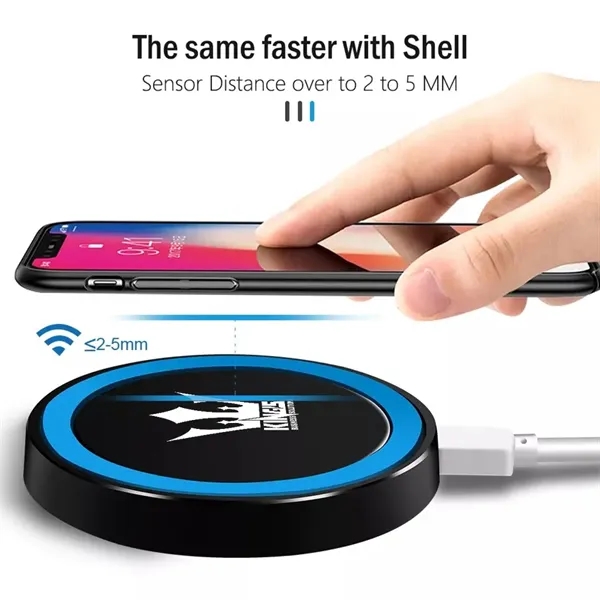 10W Qi-Certified Fast Wireless Charging Pad - 10W Qi-Certified Fast Wireless Charging Pad - Image 6 of 6