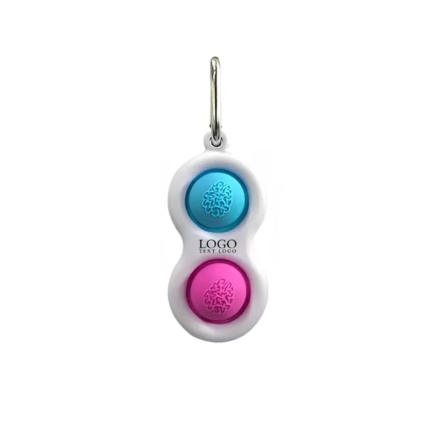 Push Pop Bubble Fidget Toy Keychains - Push Pop Bubble Fidget Toy Keychains - Image 4 of 5