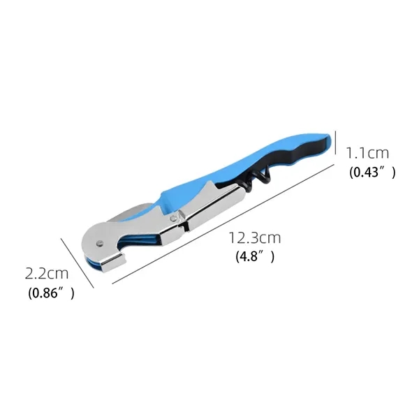 Waiters Corkscrew with Foil Cutter and Bottle Opener - Waiters Corkscrew with Foil Cutter and Bottle Opener - Image 1 of 2