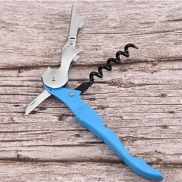 Waiters Corkscrew with Foil Cutter and Bottle Opener - Waiters Corkscrew with Foil Cutter and Bottle Opener - Image 2 of 2