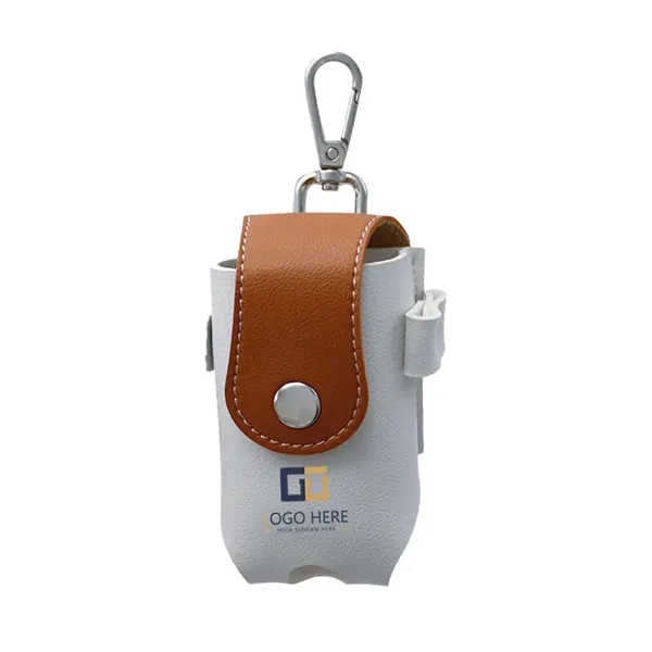 Promo Golf PU Leather Belt Bag With Keychain - Promo Golf PU Leather Belt Bag With Keychain - Image 2 of 6