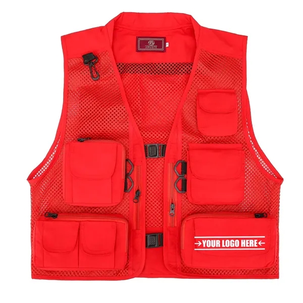 Multi Pockets Fishing Vest - Multi Pockets Fishing Vest - Image 0 of 1