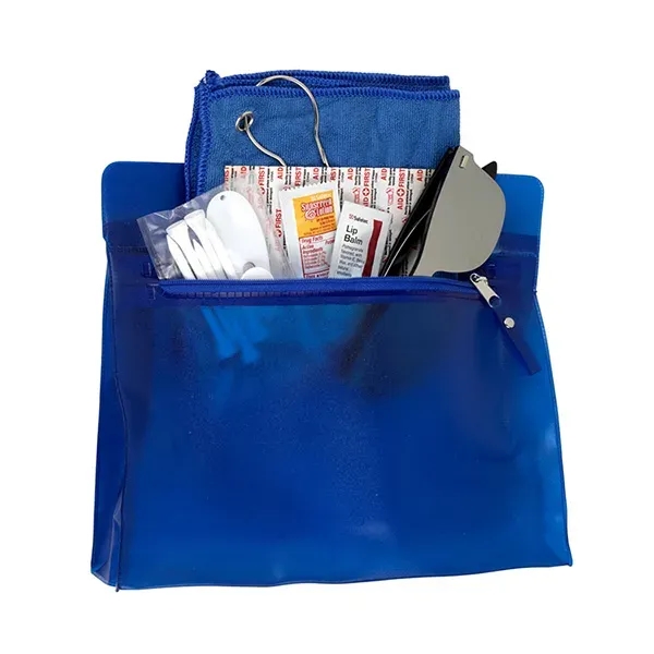 Layover - 15 Piece Golf Kit in Travel Pouch with Zipper - Layover - 15 Piece Golf Kit in Travel Pouch with Zipper - Image 6 of 14