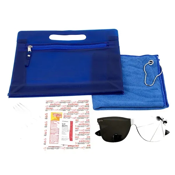 Layover - 15 Piece Golf Kit in Travel Pouch with Zipper - Layover - 15 Piece Golf Kit in Travel Pouch with Zipper - Image 8 of 14
