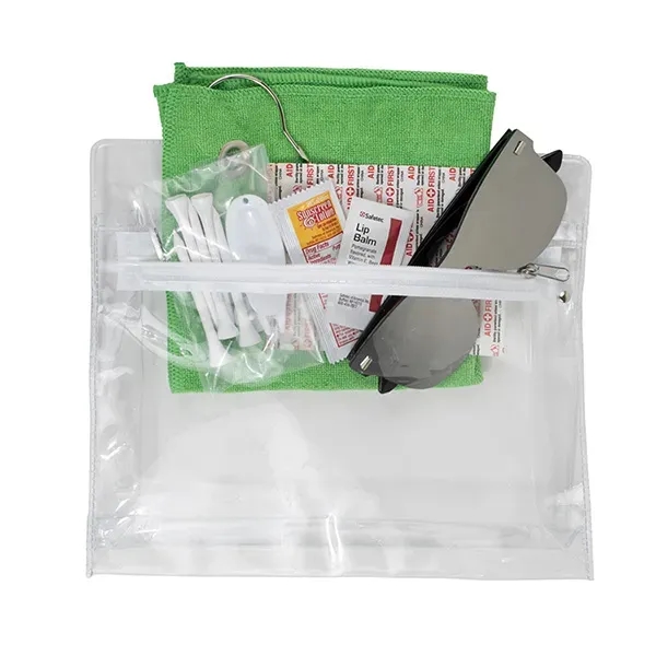 Layover - 15 Piece Golf Kit in Travel Pouch with Zipper - Layover - 15 Piece Golf Kit in Travel Pouch with Zipper - Image 10 of 14