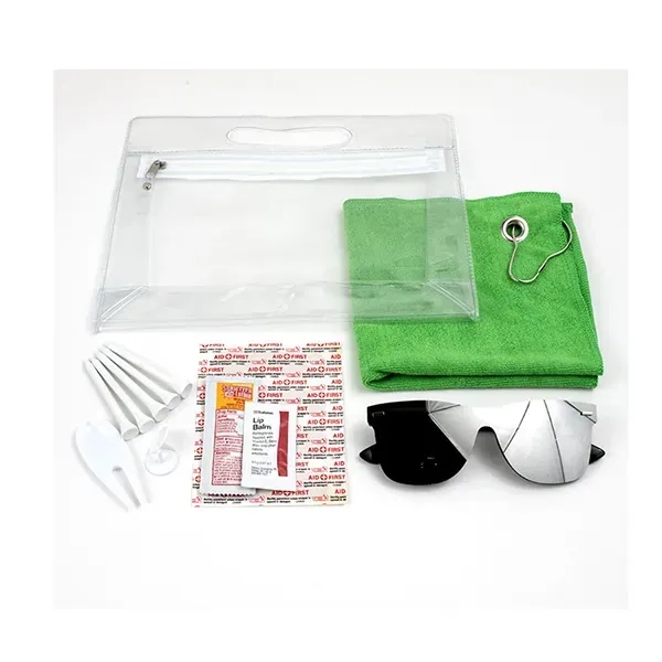 Layover - 15 Piece Golf Kit in Travel Pouch with Zipper - Layover - 15 Piece Golf Kit in Travel Pouch with Zipper - Image 11 of 14