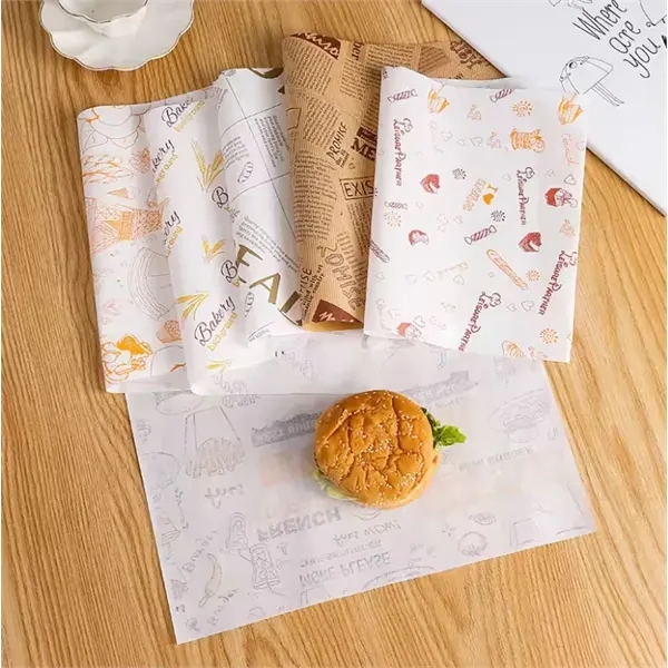 Printed Food Wrapper Paper - Printed Food Wrapper Paper - Image 5 of 7