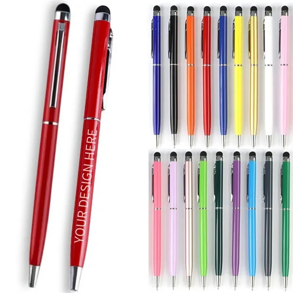 Ballpoint Pen with stylus twist action - Ballpoint Pen with stylus twist action - Image 0 of 19