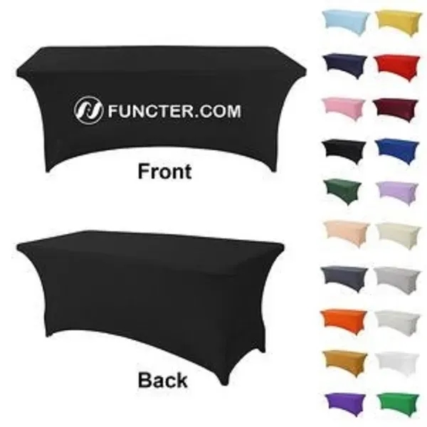 6-Foot Stretch Spandex Table Cover - 6-Foot Stretch Spandex Table Cover - Image 0 of 0