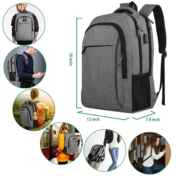 Premium Laptop Backpack - Premium Laptop Backpack - Image 2 of 2