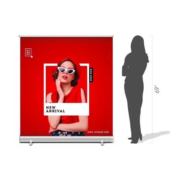 60" Wide Standard Retractable Banner w Stand - 60" Wide Standard Retractable Banner w Stand - Image 1 of 6