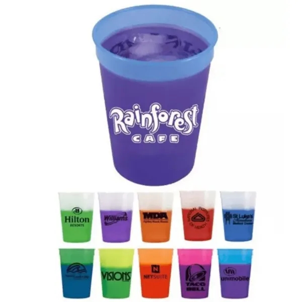 Cold Color Changing PP Cup with Logo Printing - Cold Color Changing PP Cup with Logo Printing - Image 0 of 3