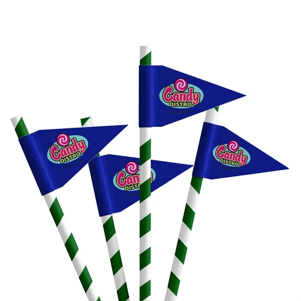 Straw Toothpick Flags Style A - 1.5" x 2.5" - Straw Toothpick Flags Style A - 1.5" x 2.5" - Image 10 of 11
