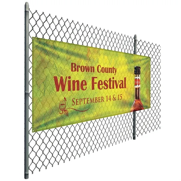 3' x 8' Custom Knitted Polyester Banner - 3' x 8' Custom Knitted Polyester Banner - Image 6 of 6