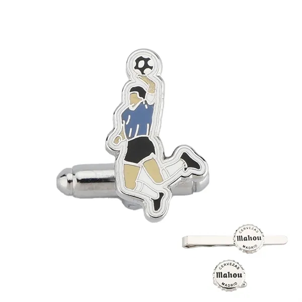 Personalized Metal Cufflinks - Personalized Metal Cufflinks - Image 0 of 2