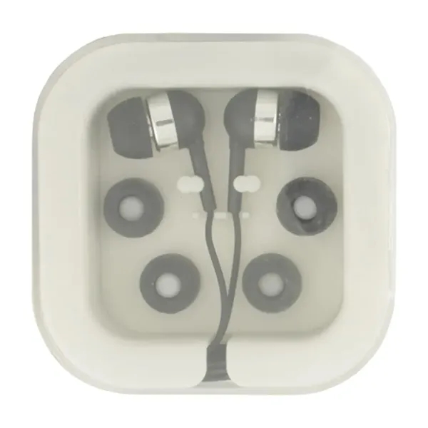 Earbuds In Case with Extra Ear Cushions - Earbuds In Case with Extra Ear Cushions - Image 1 of 4