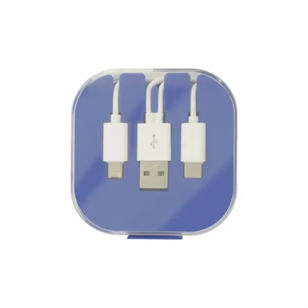Multi Charging Cables in Case with Phone Stand - Multi Charging Cables in Case with Phone Stand - Image 3 of 3