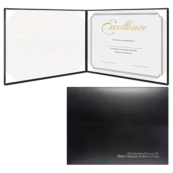 Padded Dual Certificate Holder (11 1/2"x8 7/8") - Padded Dual Certificate Holder (11 1/2"x8 7/8") - Image 1 of 2