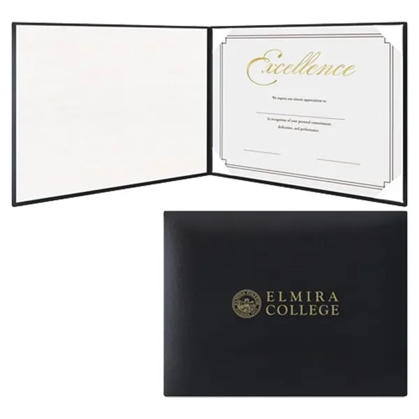 Padded Dual Certificate Holder (11 1/2"x8 7/8") - Padded Dual Certificate Holder (11 1/2"x8 7/8") - Image 0 of 2