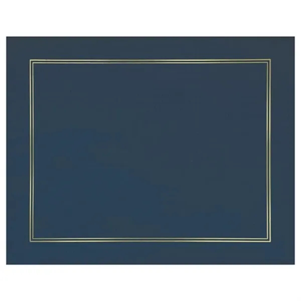 12 3/4" X 10" Two-Fold Certificate Presentation Folder - 12 3/4" X 10" Two-Fold Certificate Presentation Folder - Image 2 of 2