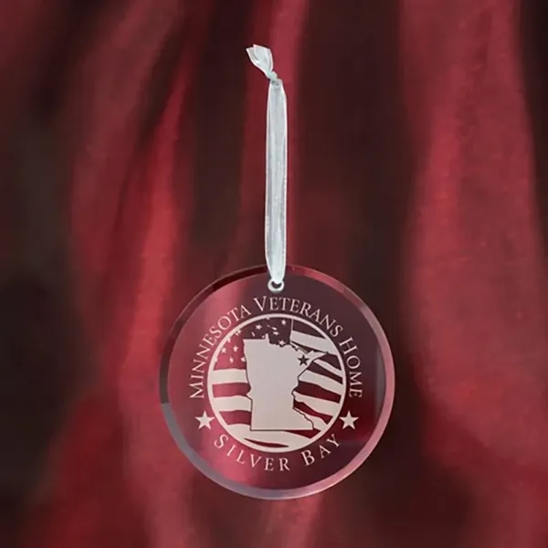 Round Glass Ornament - Round Glass Ornament - Image 0 of 2