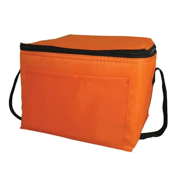 6 Pack Cooler Bag - Polyester Insulated Lunch Bag - 6 Pack Cooler Bag - Polyester Insulated Lunch Bag - Image 5 of 8