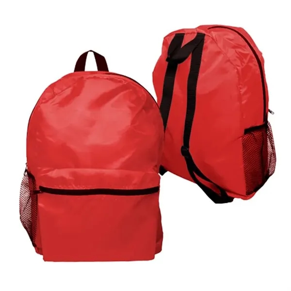 Backpack - Value Polyester Backpack - Backpack - Value Polyester Backpack - Image 7 of 8