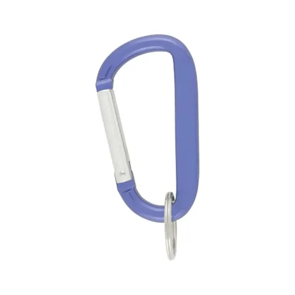 8 Mm Aluminum Carabiner with Key Ring - 8 Mm Aluminum Carabiner with Key Ring - Image 2 of 8