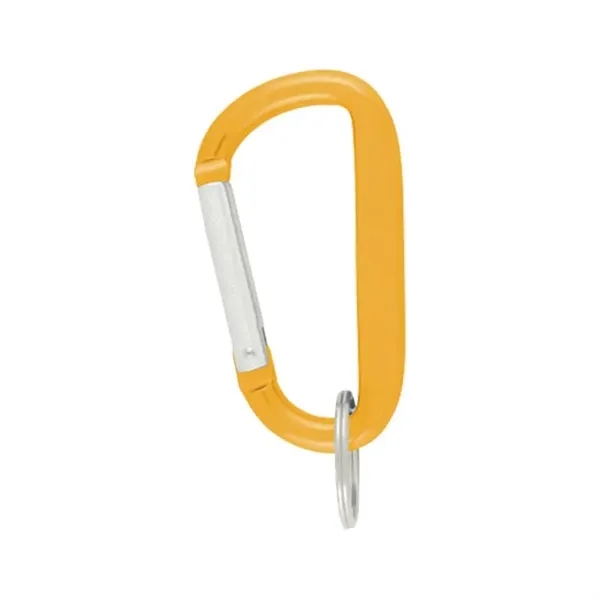 8 Mm Aluminum Carabiner with Key Ring - 8 Mm Aluminum Carabiner with Key Ring - Image 5 of 8