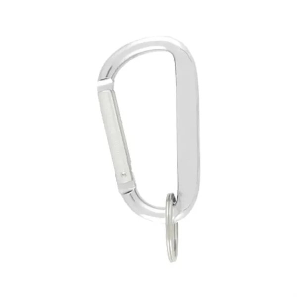8 Mm Aluminum Carabiner with Key Ring - 8 Mm Aluminum Carabiner with Key Ring - Image 8 of 8